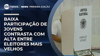 Jovens aderem menos ao eleitorado, enquanto idosos ganham peso | #NewsPrimeiraEdição