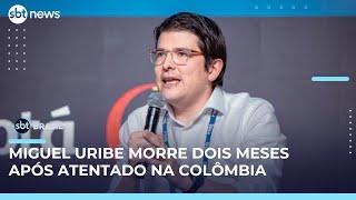 Morre Miguel Uribe, senador e pré-candidato à presidência da Colômbia, aos 39 anos | #SBTBrasil