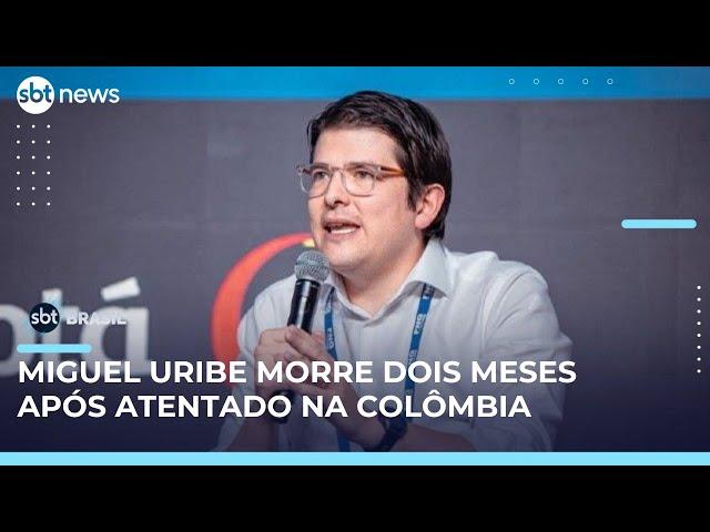 Morre Miguel Uribe, senador e pré-candidato à presidência da Colômbia, aos 39 anos | #SBTBrasil