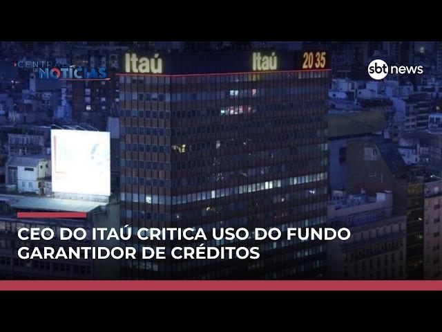 CEO do Itaú critica uso do FGC para viabilizar modelos não sustentáveis