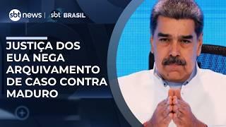 Maduro volta a tribunal em NY e Justiça nega arquivamento de acusações por tráfico