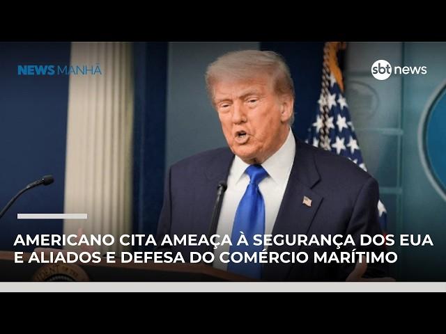 Trump envia carta ao Congresso dos EUA com justificativa sobre ataques ao Irã | #NewsManhã