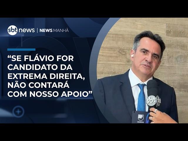 Podemos apoiar Flávio Bolsonaro se ele não for à extrema direita, diz Ciro Nogueira | #NewsManhã