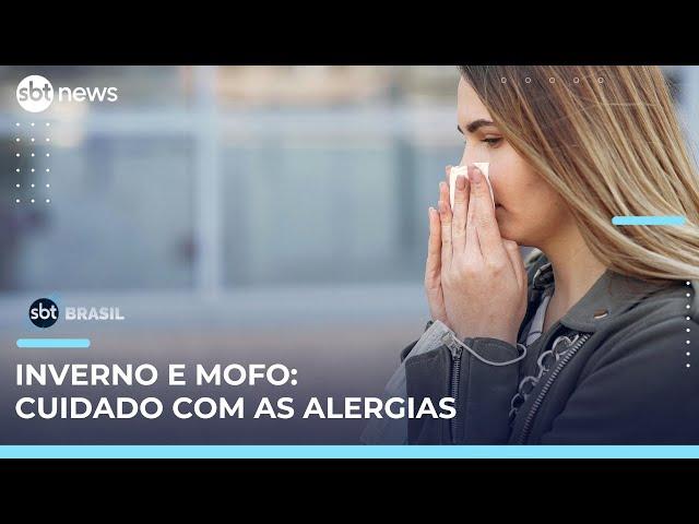 Como evitar crises alérgicas no inverno causadas por mofo dentro de casa | #SBTBrasil 