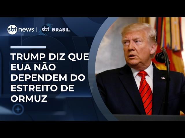 Guerra impacta preço do petróleo no mundo; Trump diz que EUA não dependem de Ormuz 
