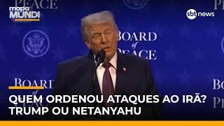 Trump nega que tenha sido arrastado para a guerra e diz que forçou Israel a atacar o Irã | #MapaMundi