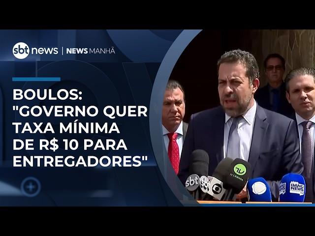 "Balança deve ser equilibrada", diz Boulos sobre regulamentação de aplicativos de entrega|#NewsManhã