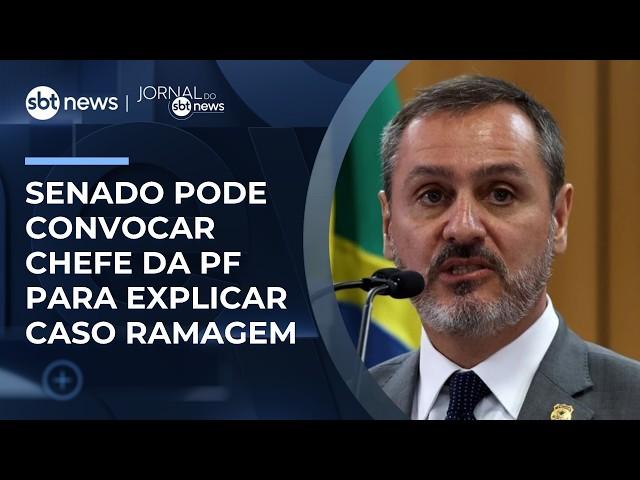 Senado pode convocar chefe da PF para explicar caso Ramagem | #JornaldoSBTNews