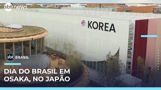Expo Osaka: Brasil é destaque na feira mundial de países no Japão | #SBTBrasil