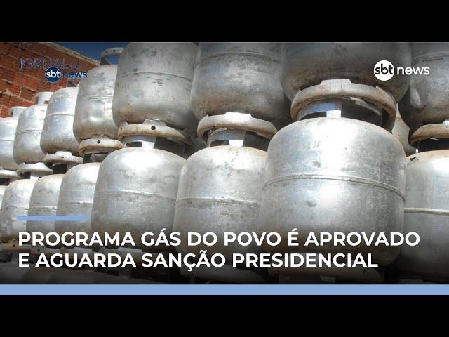 Gás do Povo avança no Congresso e beneficia famílias de baixa renda | #JornaldoSBTNews