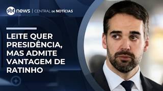 Leite quer presidência, mas admite vantagem de Ratinho e cogita Senado | #CentraldeNotícias