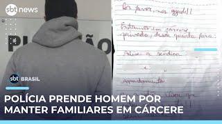 Mãe e filha mantidas em cárcere  jogaram bilhetes com pedido de socorro pela sacada | #SBTBrasil
