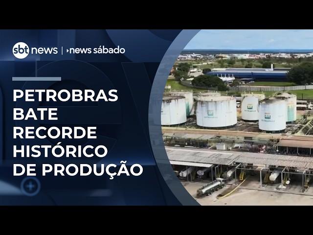 Petrobras bate recorde histórico de produção no 1º trimestre e antecipa nova plataforma | #NewsSábado