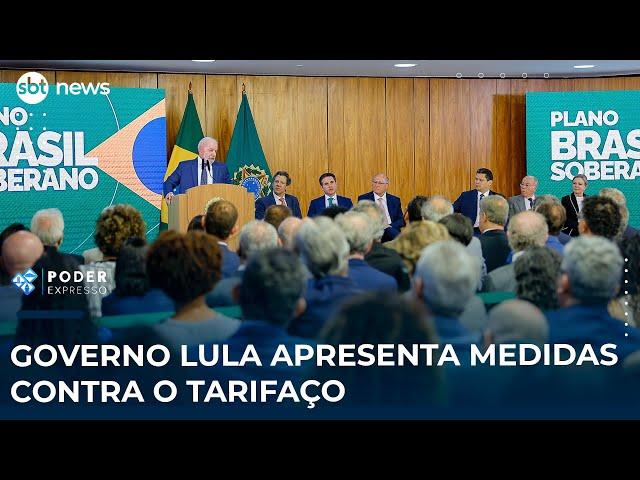 Governo Lula apresenta medidas contra o tarifaço