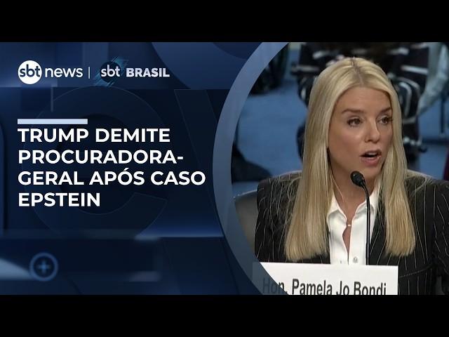 Trump demite procuradora-geral após repercussão de arquivos ligados ao caso Epstein
