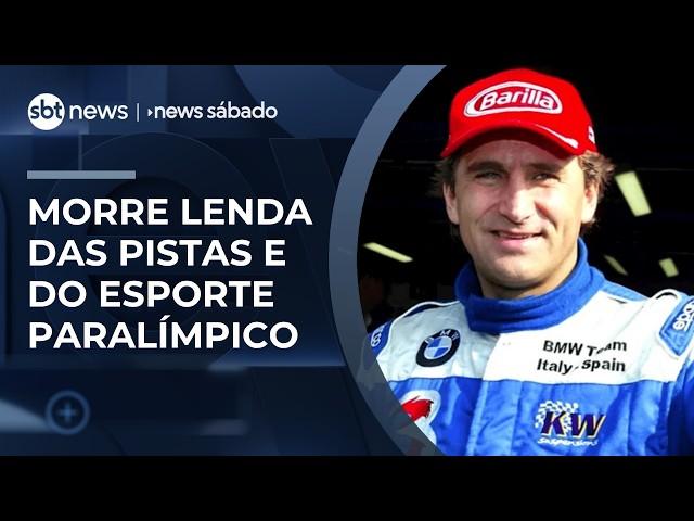 Morre Alex Zanardi, lenda do automobilismo e multicampeão paralímpico, aos 59 anos | #NewsSabado