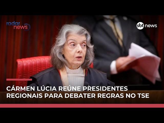 Cármen Lúcia reúne presidentes dos Tribunais Regionais Eleitorais para debater regras