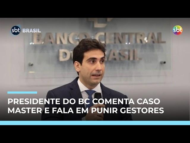 Caso Master: Galípolo diz que foco no caso Master é punir pessoas, não o banco 