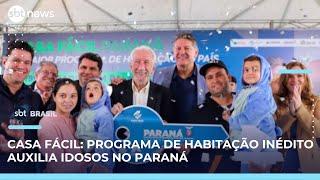 Programa inédito ajuda idosos a realizar o sonho da casa própria no Paraná | SBT Brasil (23/05/25)