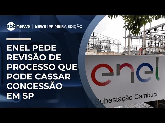 Concessão em risco: Enel recorre à Aneel e tenta barrar processo | #NewsPrimeiraEdição