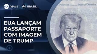 EUA lançam passaporte com imagem de Trump para marcar os 250 anos da independência