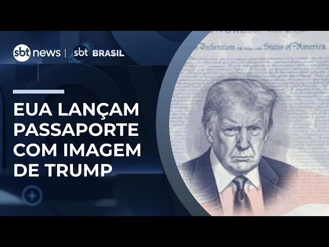 EUA lançam passaporte com imagem de Trump para marcar os 250 anos da independência
