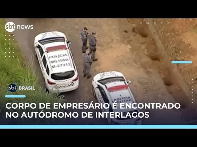 Empresário desaparecido em SP: corpo é encontrado no Autódromo de Interlagos | SBT Brasil (03/06/25)