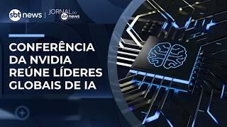 Conferência da Nvidia reúne líderes globais de Inteligência Artificial | #JornaldoSBTNews