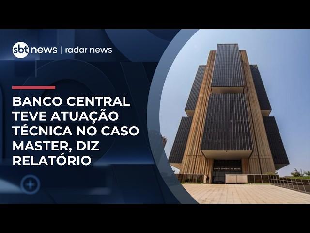 TCU concluiu que atuação do BC foi ‘técnica’ e ‘evidenciou graves irregularidades | #RadarNews