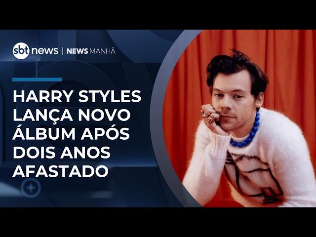 Harry Styles lança novo álbum após dois anos afastado | #NewsManhã