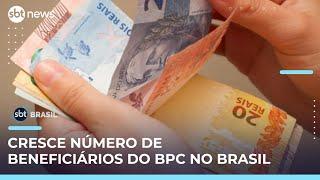 Cresce o número de brasileiros que dependem do Benefício de Prestação Continuada | #SBTBrasilCresce o número de brasileiros que dependem do Benefício de Prestação Continuada | #SBTBrasil