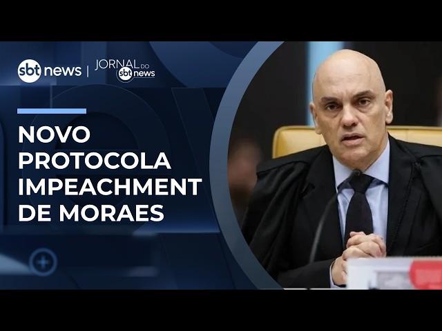 Partido Novo pede impeachment de Moraes e pressão por CPI cresce | #JornaldoSBTNews