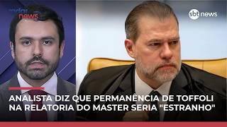 Analista vê dificuldade em desatrelar Toffoli do caso Master | #RadarNews