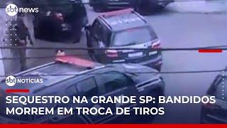Trio que fazia reféns é morto em troca de tiros com a polícia | #SBTNotícias