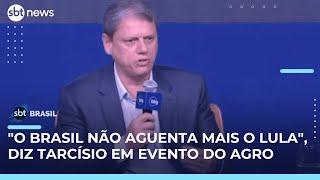 Governadores criticam Lula em evento e acirram disputa presidencial | #SBTBrasil 