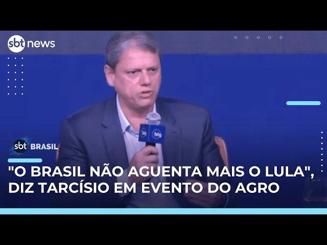 Governadores criticam Lula em evento e acirram disputa presidencial | #SBTBrasil 