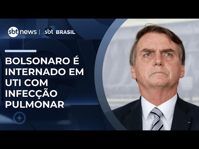 Bolsonaro é internado em UTI com broncopneumonia; não há previsão de alta 
