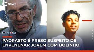 Polícia prende padrasto suspeito de envenenar jovem com bolinho de mandioca no ABC (SP) | #TanaHora