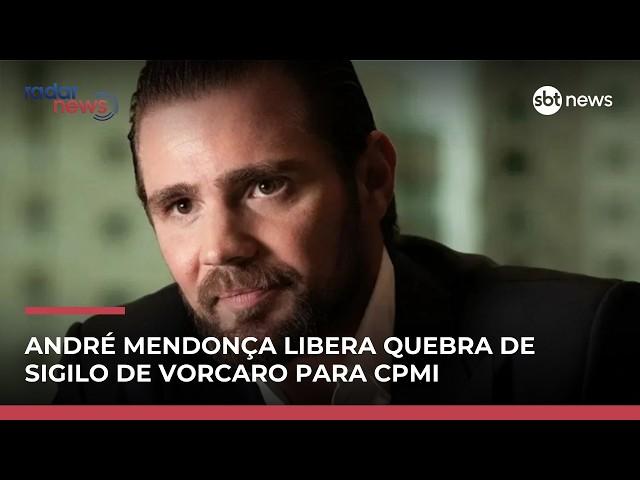 Ministro André Mendonça libera quebra de sigilo de Vorcaro para CPMI