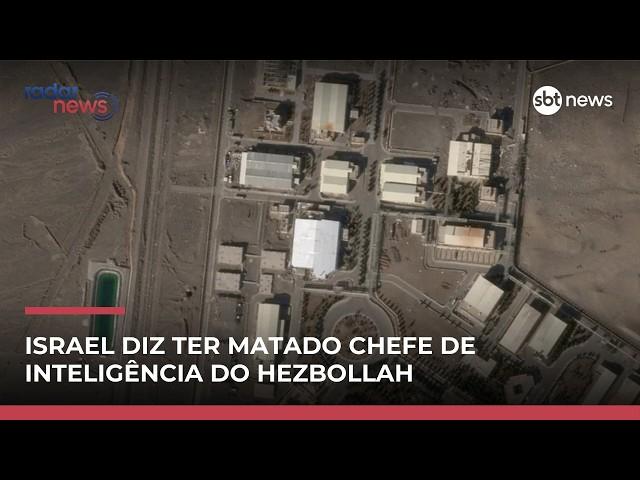Israel diz ter matado chefe de inteligência do Hezbollah em ataque em Beirute | #RadarNews