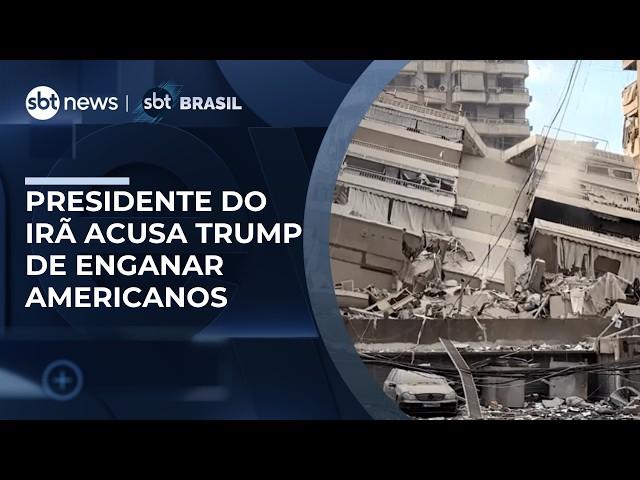 Presidente do Irã diz que EUA não é inimigo e acusa Trump de enganar americanos
