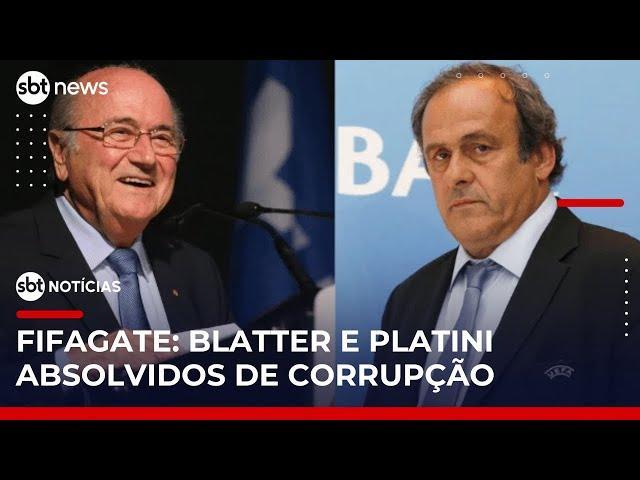 Fifagate: Blatter e Michel Platini são absolvidos na investigação contra corrupção | #SBTNotícias