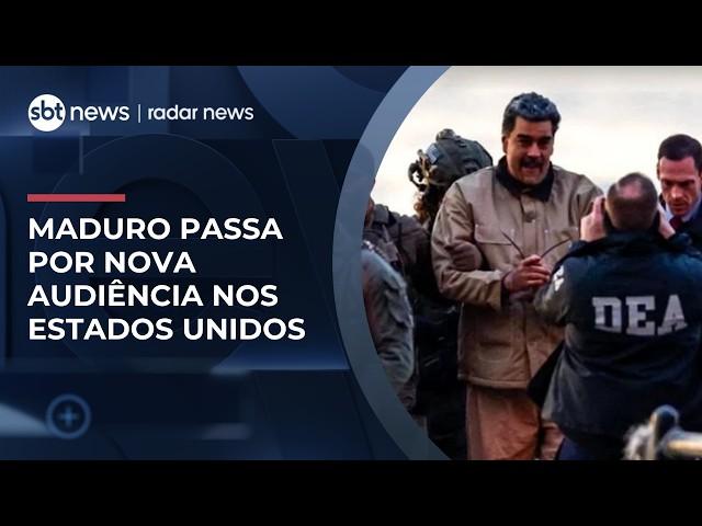 Preso há quase 90 dias, Maduro enfrenta nova audiência nos EUA | #RadarNews