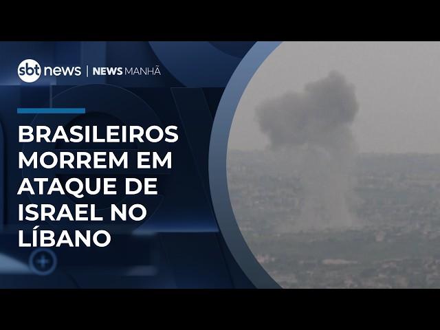 Ataque de Israel no Líbano mata mãe e filho brasileiros | #NewsManhã