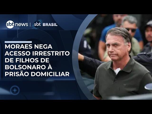 Moraes nega pedido de defesa do ex-presidente e mantém regras de visita a Bolsonaro