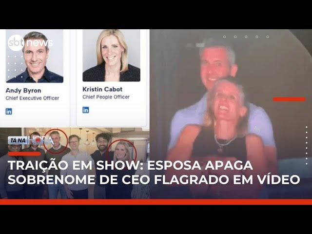 Flagrante em show do Coldplay expõe traição de CEO com diretora de RH e viraliza | #TanaHora