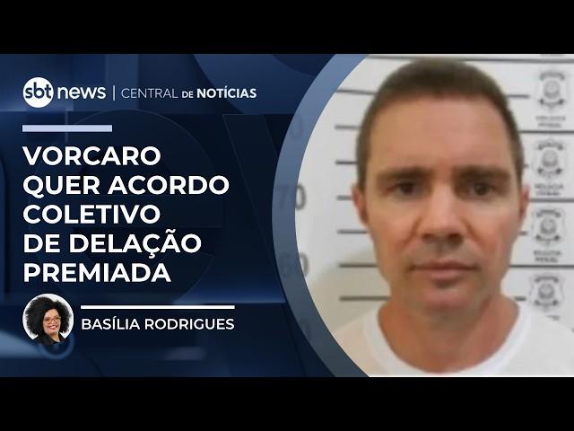 Vorcaro negocia acordo coletivo de delação premiada com outros investigados | #CentralDeNotícias