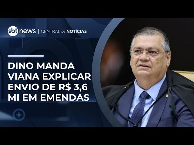 Dino dá 5 dias para Viana explicar envio de emendas à fundação da Lagoinha | #CentraldeNotícias