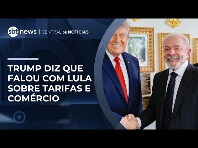 Donald Trump chama Lula de dinâmico e diz que reunião foi produtiva | #CentraldeNotícias