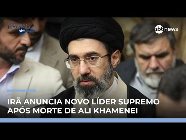 Irã anuncia novo líder supremo após morte de Ali Khamenei | #JornaldoSBTNews